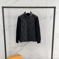 몽클레어 울 니트 패딩 가디건