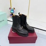 구찌 GUCCI 클래식 말 버클 디자인 빈티지 캐주얼 부티