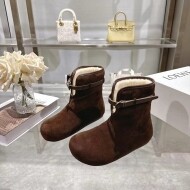 로에베 LOEWE 빈티지 트렌드 양털 부츠