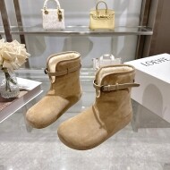 로에베 LOEWE 빈티지 트렌드 양털 부츠