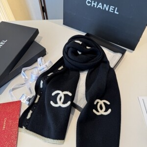 샤넬 신상 남녀공용 캐시미어 머플러 35*180cm