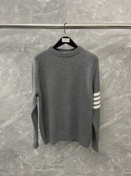 톰브라운 Thom Browne 울 풀오버 커플 라운드 니트