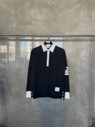 톰브라운 Thom Browne 커플 스타일리쉬 폴로 긴팔