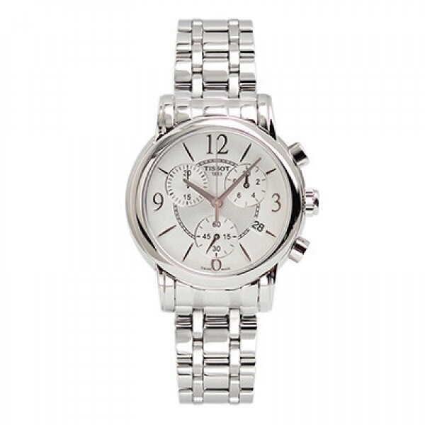 위핑,TISSOT 티쏘 Tissot T-Lady Silver Women’s Watch - T050.217.11.017.00