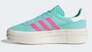 아디다스 여성 가젤 볼드 민트 루시드 핑크 ID7026