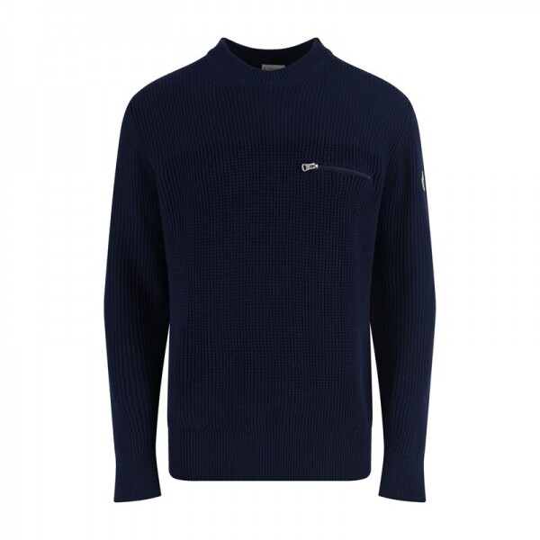 위핑,몽클레르 MONCLER 가슴주머니가 있는 캐주얼 니트 스웨터