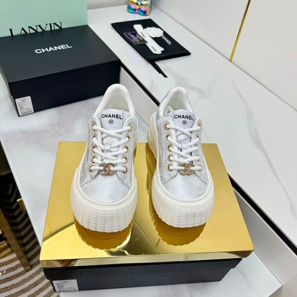 위핑,샤넬 CHANEL 프리미엄 컴포트 통굽여성 캐주얼 슈즈