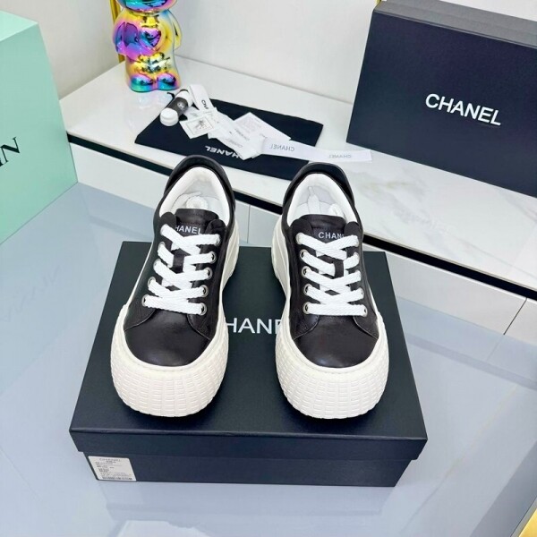 위핑,샤넬 CHANEL 프리미엄 컴포트 통굽여성 캐주얼 슈즈