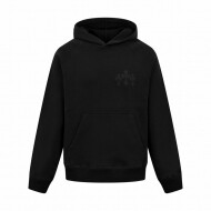 크롬하츠 Chrome Hearts 클래식한 십자가 자수 산스크리트어 후드티