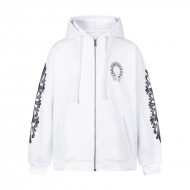 크롬하츠 Chrome Hearts 클래식 패턴의 캐주얼 후드 재킷