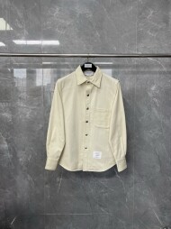 톰브라운 Thom Browne 모던 심플 데님 셔츠 코트