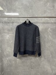 톰브라운 Thom Browne 결 니트 라운드 스웨터