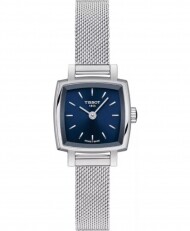 Tissot 티쏘 티솟 러블리 삼각 쿼츠 블루 다이얼 여성용 손목시계 T058.109.11.041.00