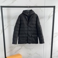 프라다 나일론 후드 패딩 점퍼