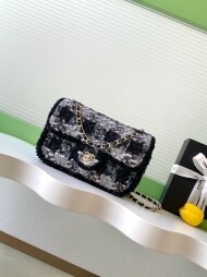 샤넬 CHANEL COCONEIGE 클래식 빈티지 가을 겨울 숄더 크로스백