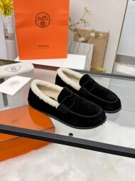 에르메스 Hermès 캐주얼 컴포트 심플 여성 로퍼