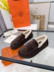 에르메스 Hermès 캐주얼 컴포트 심플 여성 로퍼