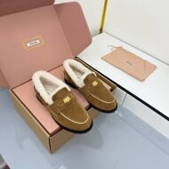 미우미우 MIU MIU 빈티지 구제 캐주얼 캐시미어 여성 로퍼