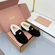 미우미우 MIU MIU 빈티지 구제 캐주얼 캐시미어 여성 로퍼