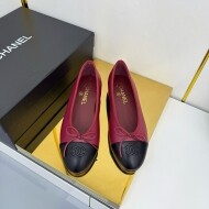 샤넬 CHANEL 리본 프리미엄 여성 펌프스 플랫 슈즈