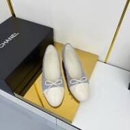 샤넬 CHANEL 리본 프리미엄 여성 펌프스 플랫 슈즈