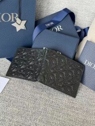 디올 오블리크 반지갑