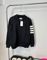 톰브라운 Thom Browne 빈티지 클래식 모던 남녀 니트 카디건