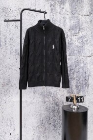 폴로 랄프로렌 RALPH LAUREN 꽈배기 짜임 클래식 스몰 로고 남녀 니트 카디건