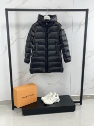 몽클레르 MONCLER 오리지널 후드 여성 롱 다운