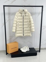 몽클레르 MONCLER 오리지널 후드 여성 롱 다운