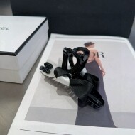 [샤넬] 리본 패션 진주 스프링 집게핀