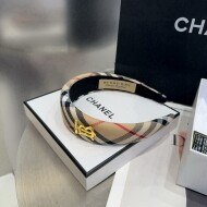 [버버리] 클래식 올매치 플레드 헤드밴드