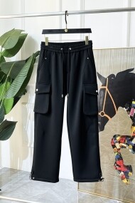 프라다 PRADA 로고 모던 클래식 캐주얼 트레이닝 팬츠