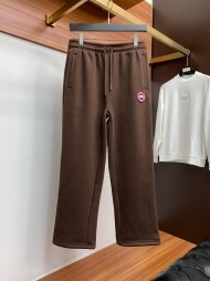 캐나다구스 Canada Goose 로고 모던 클래식 캐주얼 트레이닝 팬츠