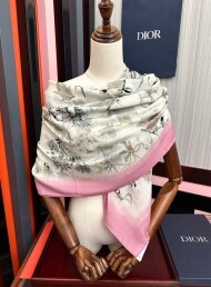 디올 DIOR 모던 클래식 패턴 빈티지 캐주얼 스카프