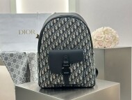 디올 새들 지퍼백팩