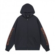 발렌시아가 BALENCIAGA 트렌드 패턴 디자인 빈티지 후드 야상 남녀 공용