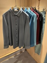 보테가 베네타 Bottega Veneta 비즈니스 캐주얼 심플 남성 셔츠