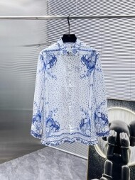 디올 DIOR 모던 자카르 캐주얼 남성 셔츠