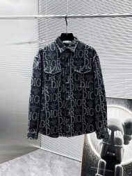 디올 DIOR 모던 자카르 캐주얼 남성 셔츠