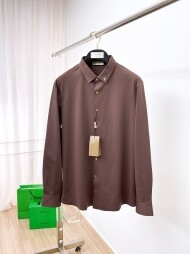 버버리 Burberry 고급 심플 클래식 남성 셔츠
