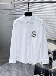 로에베 LOEWE 신상 고급 심플 남성 셔츠