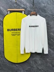 버버리 Burberry 데일리 캐주얼 남녀 반폴라 니트