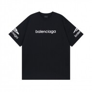 발렌시아가 BALENCIAGA 모던 클래식 패턴 캐주얼 커플 반팔 티