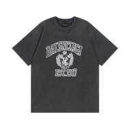 발렌시아가 BALENCIAGA 모던 클래식 패턴 캐주얼 커플 반팔 티