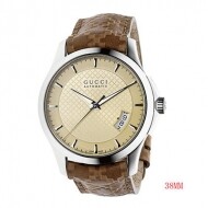 구찌 YA126421 G-Timeless Beige Leather Unisex