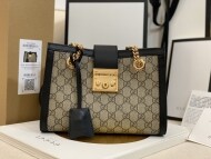 구찌 패드락 체인 숄더백 미디엄 498156