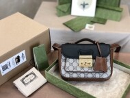 구찌 패들락 GG 수프림 숄더백 미니 658487