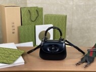 구찌 뱀부 1947 탑 핸들백 미니 686864