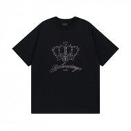 발렌시아가 BALENCIAGA 로고 트렌드 디자인 캐주얼  반팔 티 남녀 공용